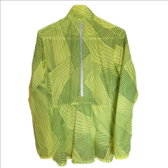 BROOKS RUN HAPPY DRIFT SHELL LIGHTWEIGHT WINDBREAKER JACKET SIZE MED WOMENS - Picture 2 of 10